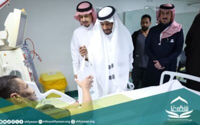 شفيعًا تشارك في مبادرة إنسانية لزيارة المرضى بالتعاون مع أصدقاء المرضى